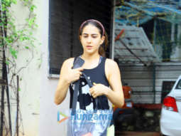 Photos: Sara Ali Khan spotted at a dance class in Juhu