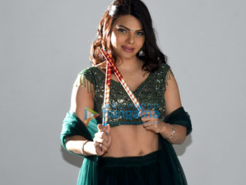 Photos: Sherlyn Chopra snapped during Navratri shoot
