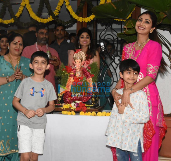 photos shilpa shetty ganapati visarjan 2