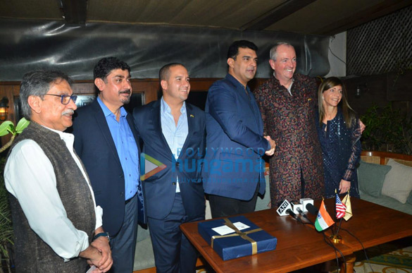 Photos: Siddharth Roy Kapur snapped at MOU signing ceremony