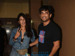 Photos: Sushant Singh Rajput and Rhea Chakraborty sanpped in Mumbai
