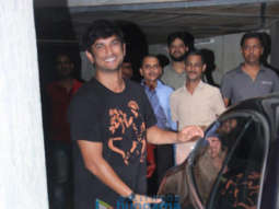 Photos: Sushant Singh Rajput snapped at a dubbing studio in Khar