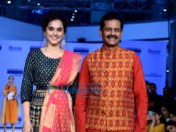 Photos: Taapsee Pannu snapped at the Melange show