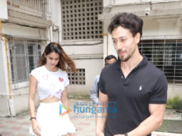 Photos: Tiger Shroff and Disha Patani spotted at Mohit Suri’s office in Bandra