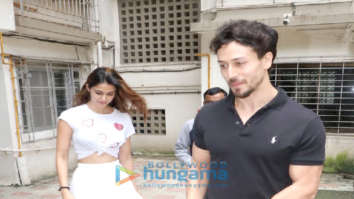 Photos: Tiger Shroff and Disha Patani spotted at Mohit Suri’s office in Bandra