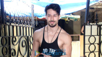 Photos: Tiger Shroff spotted at an astrologer’s house in Khar