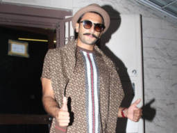 Ranveer Singh spotted at Shankar Madhavi Studio in Bandra