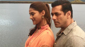 Salman Khan shares a dreamy picture from the sets of Dabangg 3 with Saiee Manjrekar!