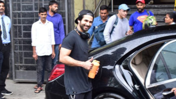 Shahid Kapoor spotted at I Think Fitness, Juhu