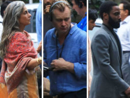 TENET: Dimple Kapadia, Christopher Nolan, John David Washington shoot in Mumbai sans Robert Pattinson