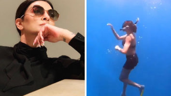 VIDEO: Sushmita Sen learns to skin dive at 43!
