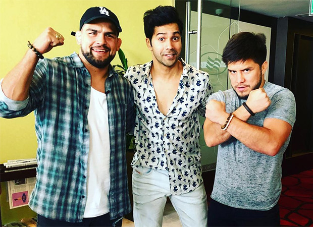 Varun Dhawan puts on his fanboy hat and heads to Abu Dhabi to witness the UFC