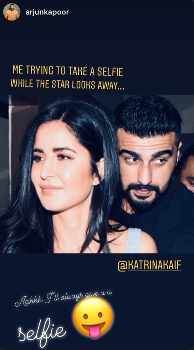 Arjun Kapoor Shares A Meme About Himself With Katrina Kaif And It Is Hilarious Bollywood News