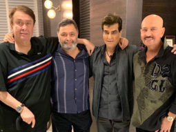 Rishi Kapoor receives a ‘warm welcome’ from friends Rakesh Roshan and Jeetendra upon his return