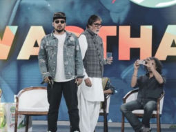 Amitabh Bachchan grooves to the tune of rapper Naezy at Banega Swasth India