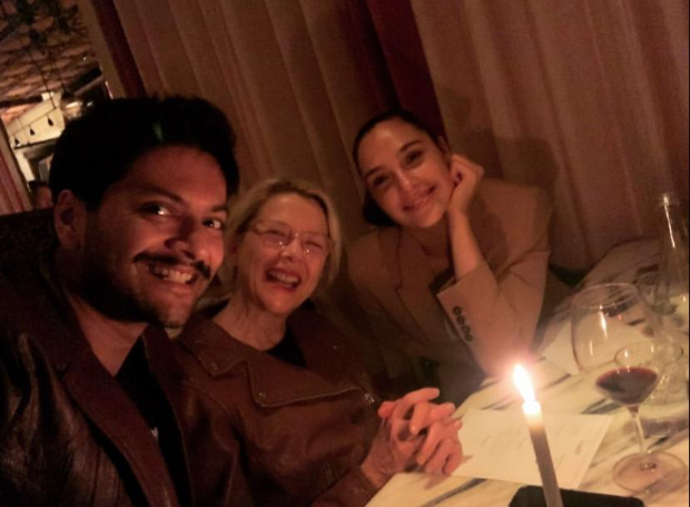 Ali Fazal spends his birthday with Gal Gadot and Anette Benning in London