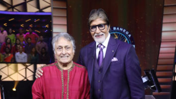 Amitabh Bachchan receives special surprise from Ustad Amjad Ali Khan on his 77th birthday on the sets of Kaun Banega Crorepati