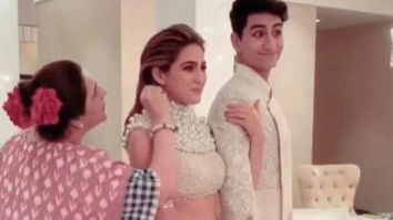 Amrita Singh puts a kala tika on Sara Ali Khan to ward off evil and it is every mom ever!