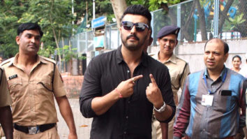 Arjun Kapoor, Paresh Rawal and Sherlyn Chopra cast vote in Mumbai