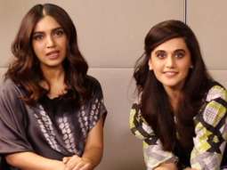 BLOCKBUSTER : Taapsee & Bhumi’s HILARIOUS Rapid Fire on Akshay, clash with Housefull 4, women crush