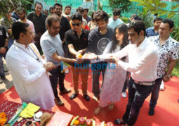 on the sets of the movie Bhool Bhulaiyaa 2