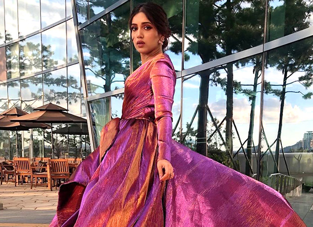 Bhumi Pednekar looks aesthetic in her chrome-hued gown by Ali Younes Couture