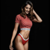 Disha Patani looks ravishing in RED for Calvin Klein as she drives our Monday blues away!