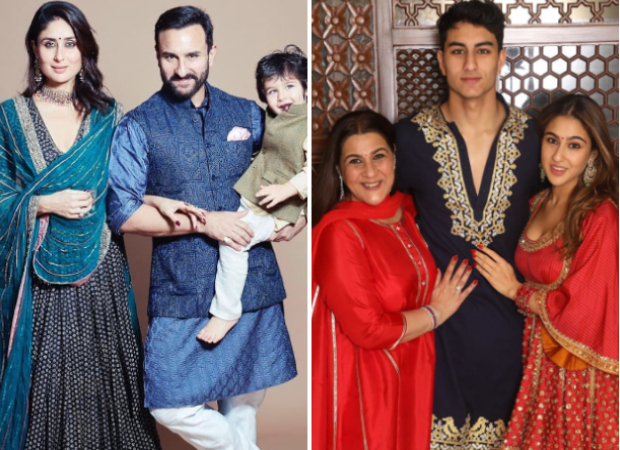 Diwali 2019: Kareena Kapoor Khan, Saif Ali Khan, Taimur Ali Khan, Sara Ali Khan, Amrita Singh, Ibrahim Ali Khan's family portraits are stunning