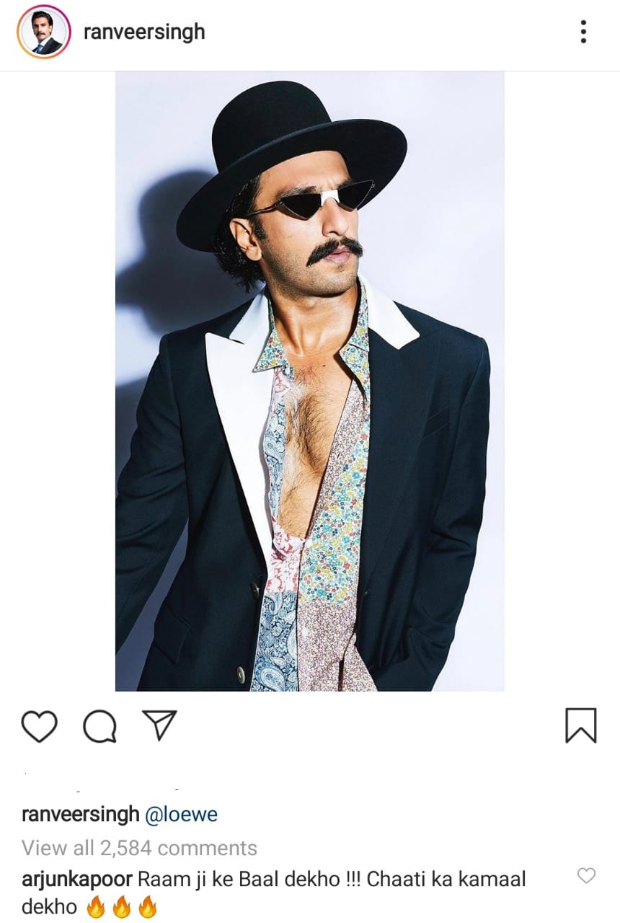 Elle Beauty Awards 2019: Deepika Padukone and Arjun Kapoor leave hilarious comments on Ranveer Singh's latest stylish look