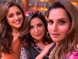 Farah Khan kickstarts her quiz show with Parineeti Chopra and Sania Mirza Farah Khan kickstarts her quiz show with Parineeti Chopra and Sania Mirza