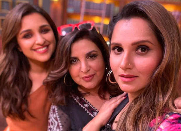 Farah Khan kickstarts her quiz show with Parineeti Chopra and Sania Mirza