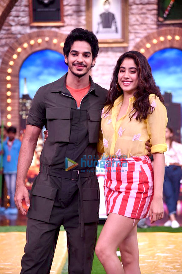 ishaan khatter and janhvi kapoor snapped on sets of maneish pauls show 4
