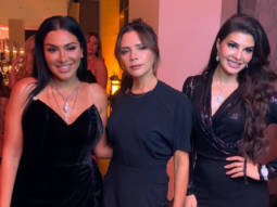 Jacqueline Fernandez hangs out with Victoria Beckham and Huda Kattan in Dubai