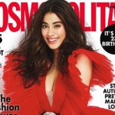 Janhvi Kapoor looks aesthetically pleasing in red as she graces the cover of Cosmopolitan on its 23rd anniversary