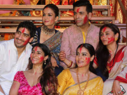 Karan Johar and Mukerji Family Attend Sindoor Utsav at Tulip Star Durga Utsav | Part 1