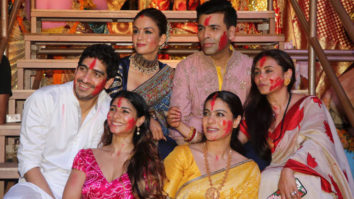 Karan Johar and Mukerji Family Attend Sindoor Utsav at Tulip Star Durga Utsav | Part 1