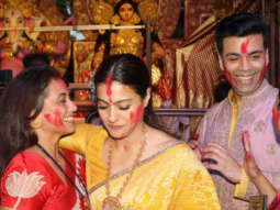 Karan Johar and Mukerji Family Attend Sindoor Utsav at Tulip Star Durga Utsav | Part 2