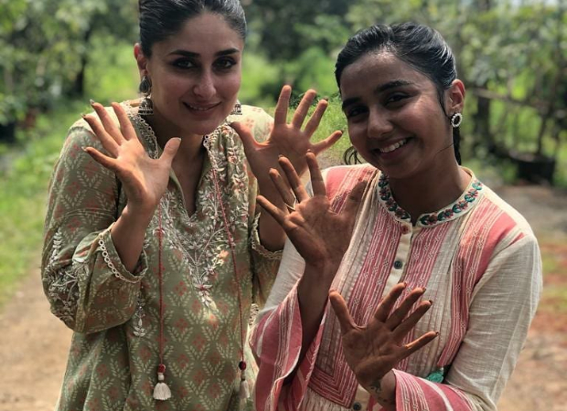 Kareena Kapoor Khan and Prajakta Koli get their hands in the mud for an upcoming collaboration