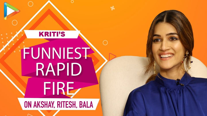 LOL: “Akshay aur Riteish shayad bohot janmo se…”: Kriti Sanon | Rapid Fire | Housefull 4 LOL: “Akshay aur Riteish shayad bohot janmo se…”: Kriti Sanon | Rapid Fire | Housefull 4