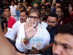 Photos: Jaya Bachchan, Shweta Bachchan Nanda, Abhishek Bachchan, Aishwarya Rai Bachchan and Aaradhya Bachchan snapped celebrating Amitabh Bachchan’s birthday