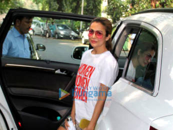Photos: Amrita Arora and Shahid Kapoor spotted at the gym