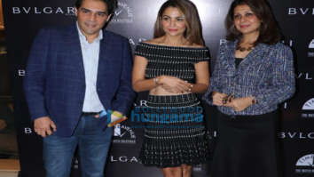 Photos: Amrita Arora snapped at Bvlgari Roma and Time Avenue event
