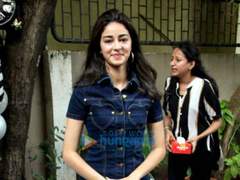 Photos: Ananya Panday celebrates her birthday on sets of Pati Patni Aur Woh