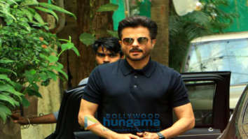 Photos: Anil Kapoor snapped at a dubbing studio in Juhu