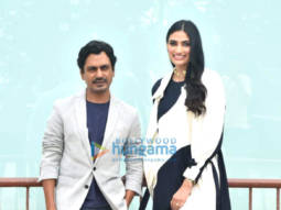 Photos: Athiya Shetty and Nawazuddin Siddiqui snapped promoting the film Motichoor Chaknachoor