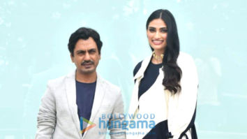 Photos: Athiya Shetty and Nawazuddin Siddiqui snapped promoting the film Motichoor Chaknachoor