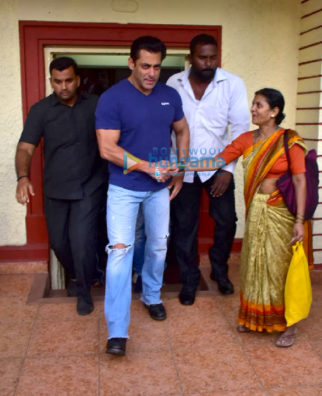 Photos: Celebs snapped exercising their right to vote at the Maharastra state elections