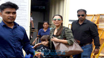 Photos: Gauri Khan, AbRam Khan and Sussanne Khan snapped at Gateway of India
