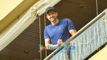Photos: Hrithik Roshan greets fans at his residence in Juhu