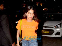 Photos: Janhvi Kapoor and Ishaan Khatter snapped at Yauatcha in BKC
